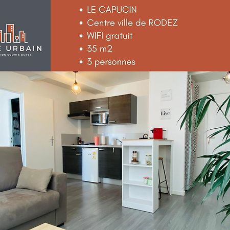 Apartmán Le Capucin Rodez Exteriér fotografie